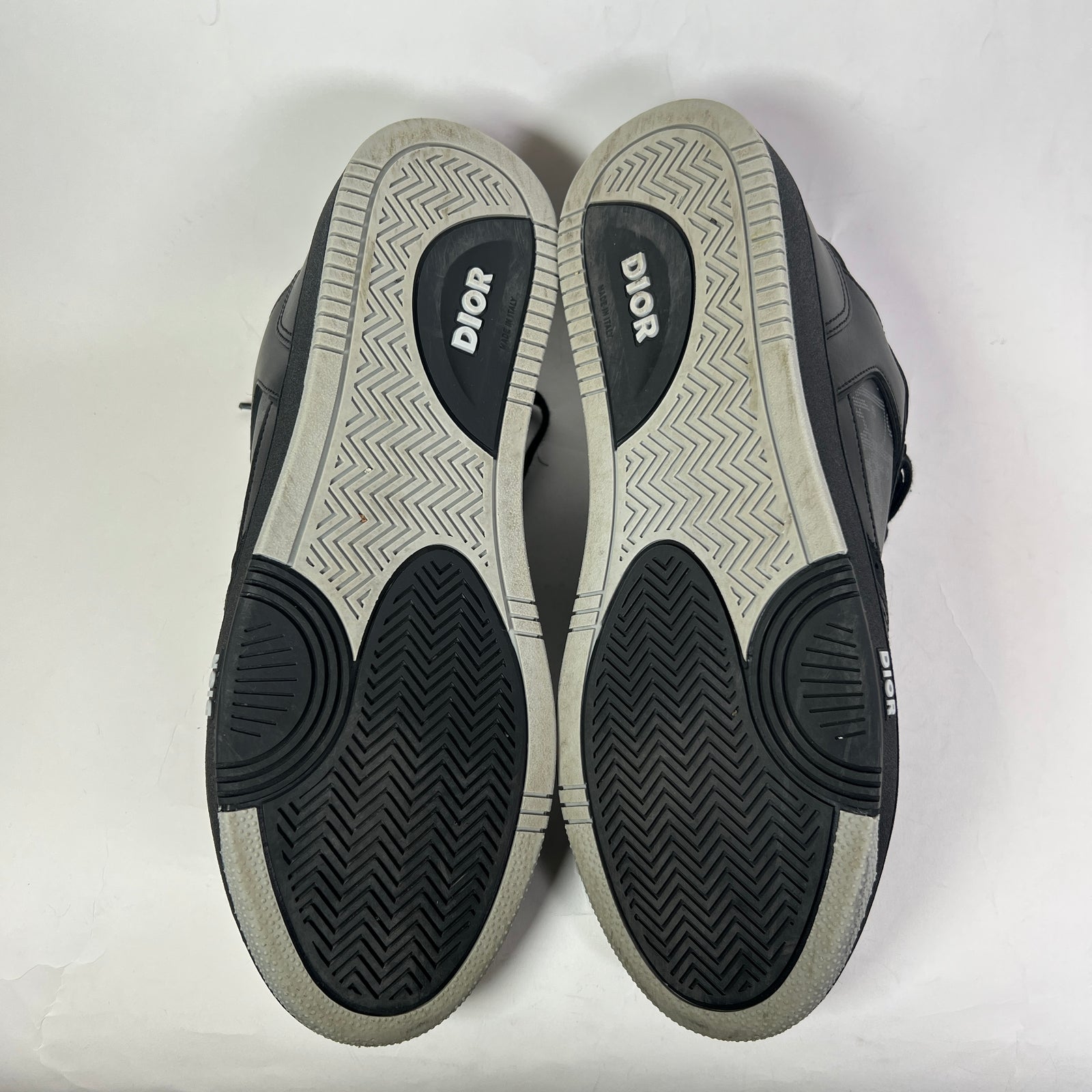Dior B27 Triple Black Oblique Uptown Sneaker Size 44