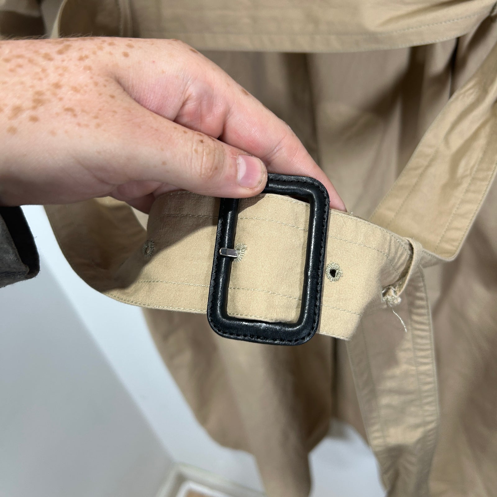Vetements x Mackintosh Khaki Trench Coat Size L