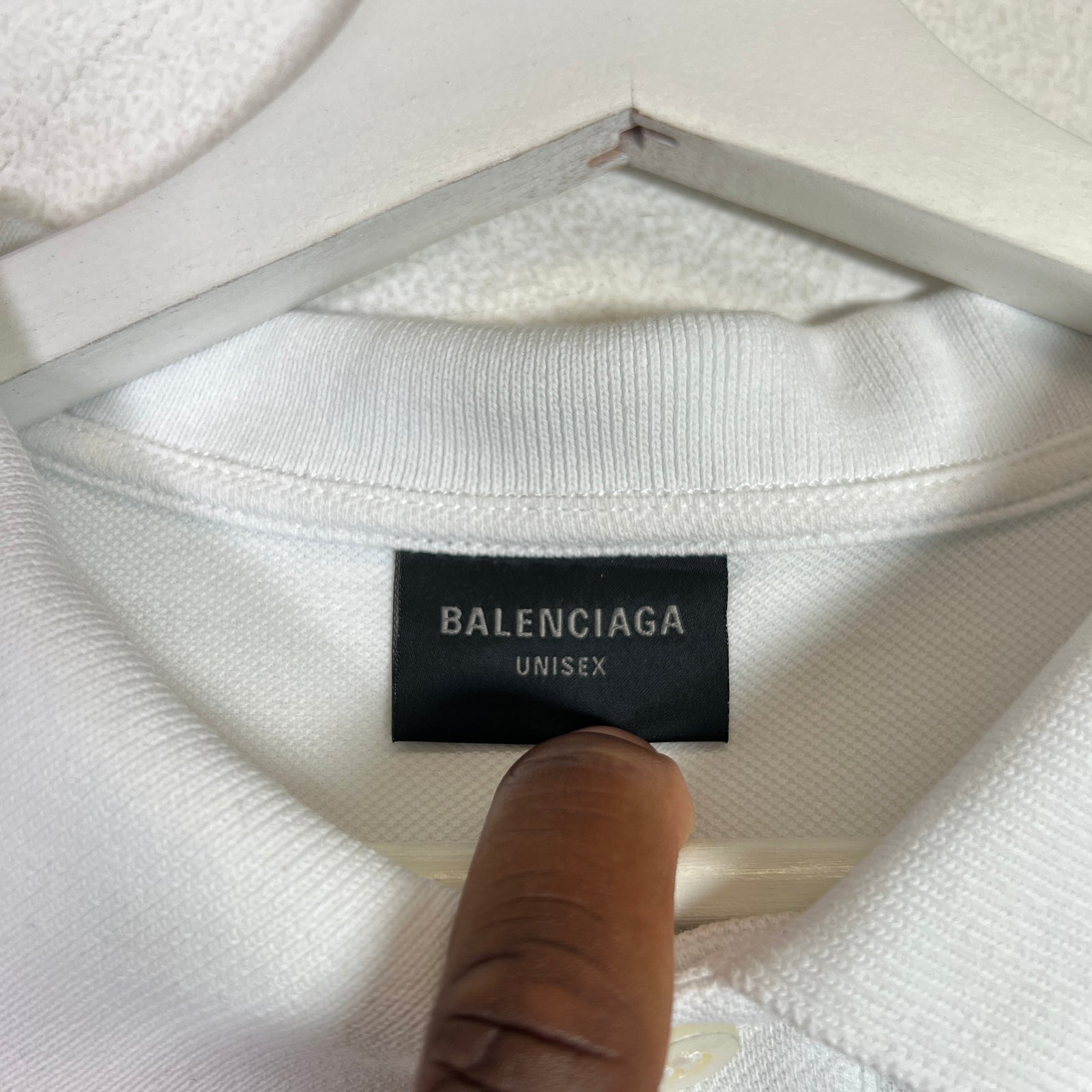 Balenciaga BB Logo Classic Polo