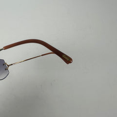 Cartier Gold C-Frame Sunglasses