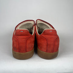 Maison Margiela Red Paint Splatter Gats Size 45
