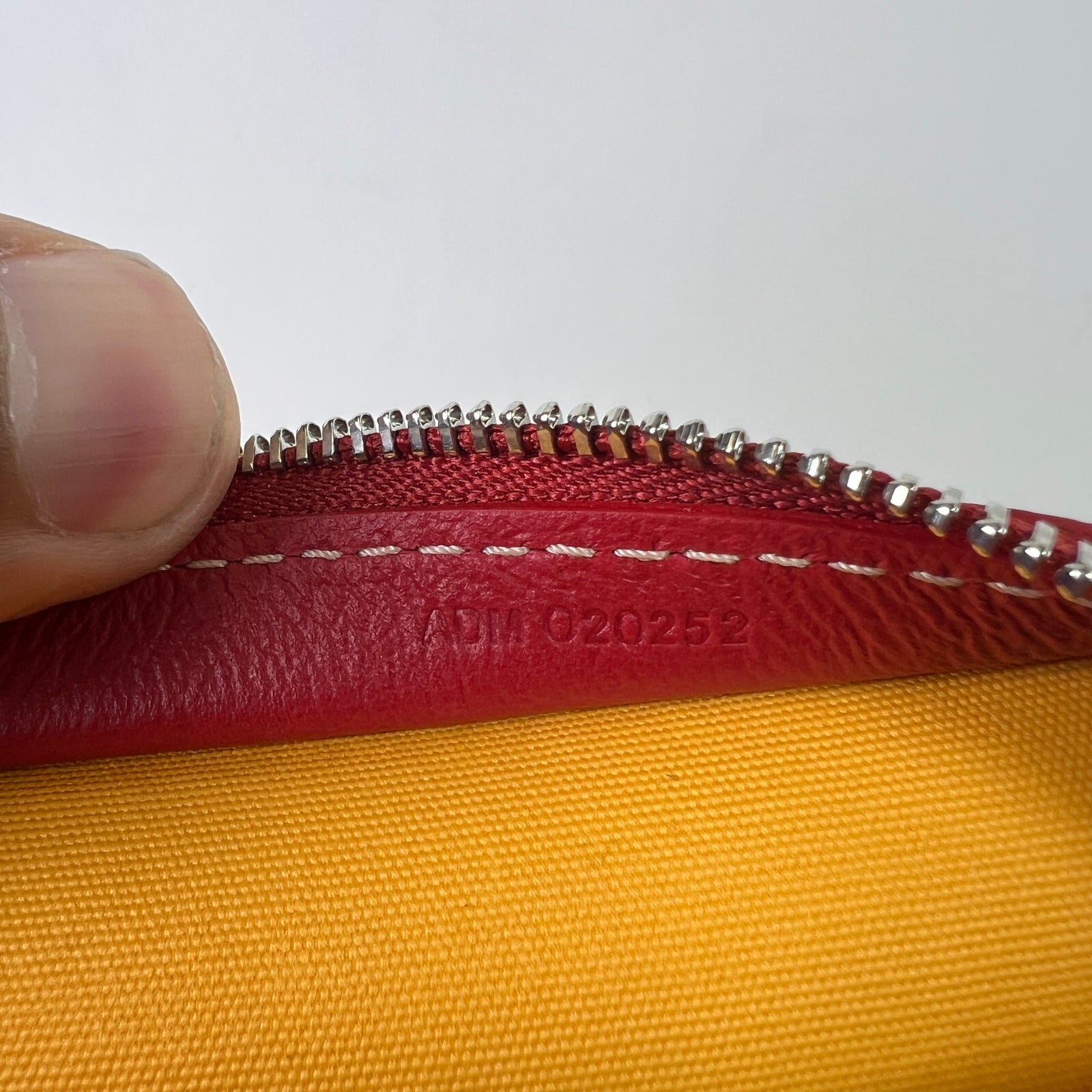 Goyard Red Jouvence MM Toiletry Bag