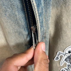 Off-White Diag Multi-Logo Washed Jeans Size 32