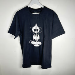 Number (N)ine Black Mickey Microphone T-Shirt Size 4