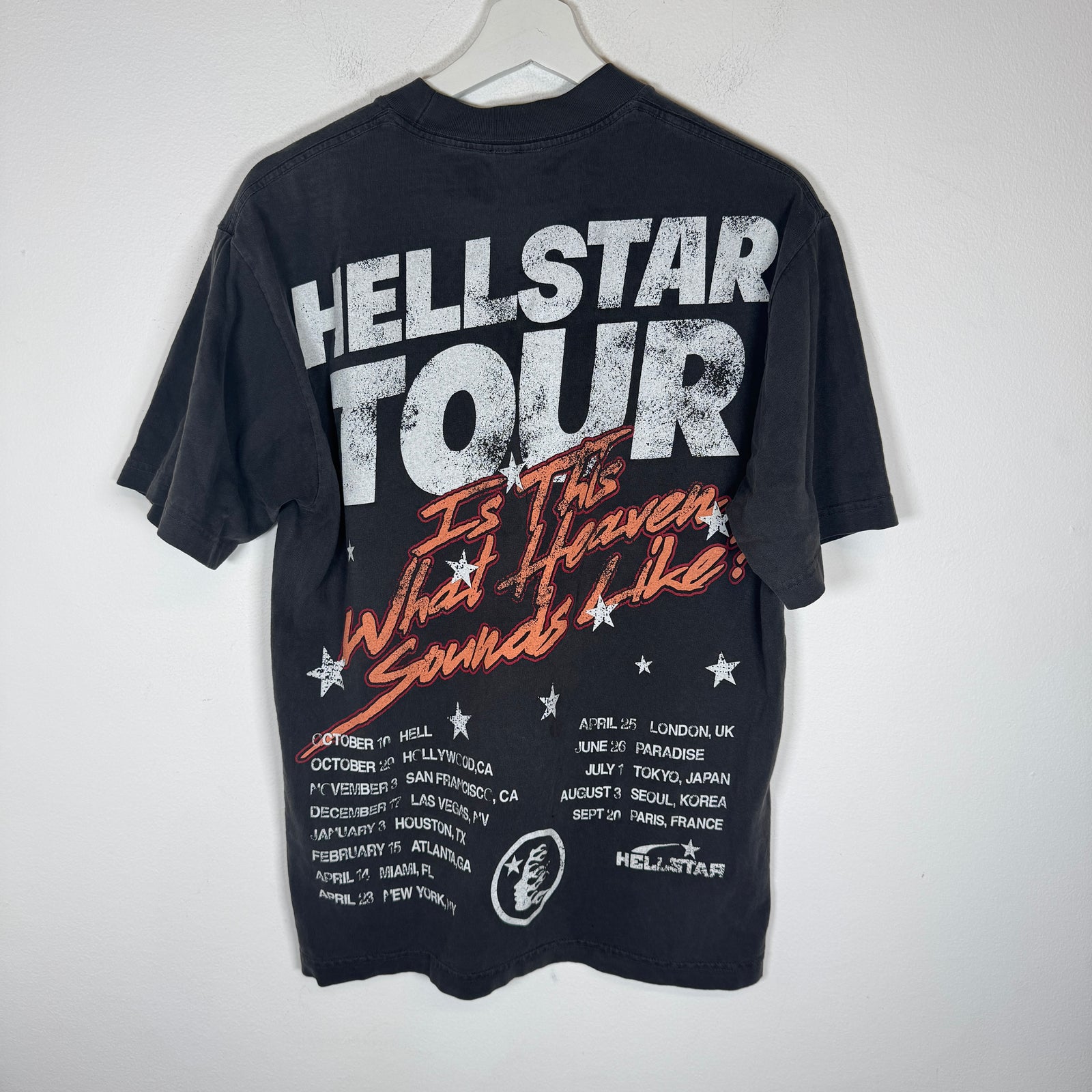 Hellstar Dark Grey Path To Paradise T-Shirt Size S