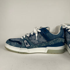Louis Vuitton Denim Trainers Size 7.5