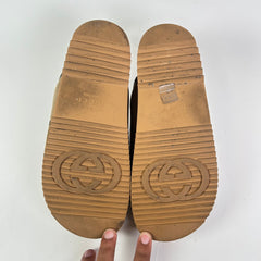Gucci Jumbo GG Canvas Platform Sandals