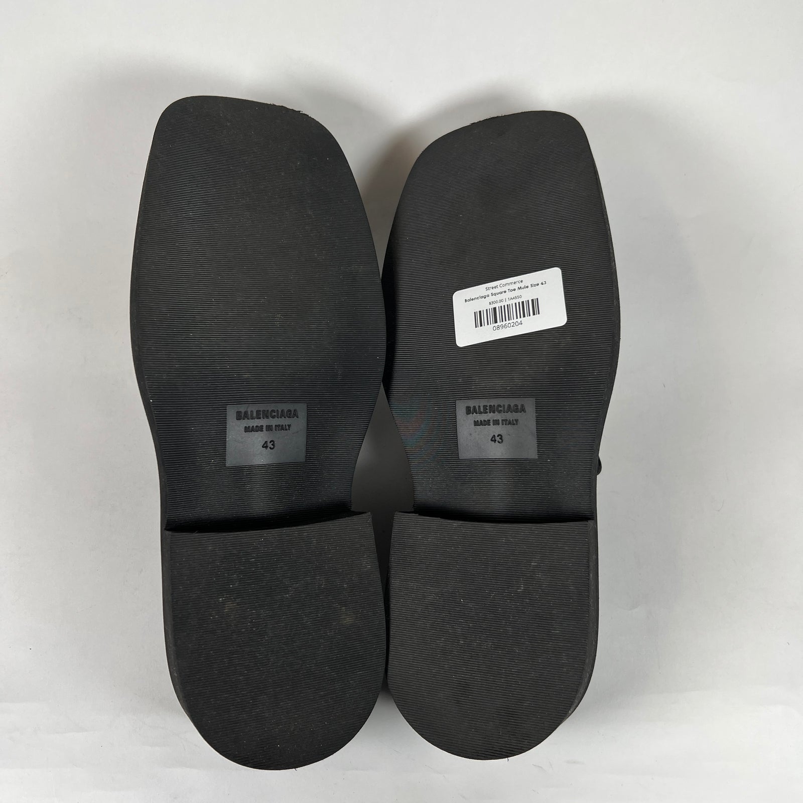 Balenciaga Square Toe Mule Size 43