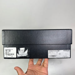 Saint Laurent Black Suede Lukas Boots Size 43