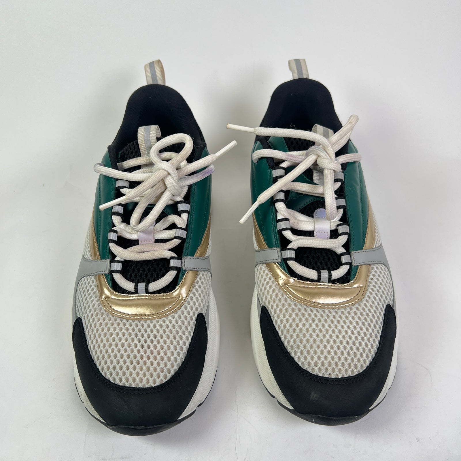 Dior B22 Green/Gold Sneaker