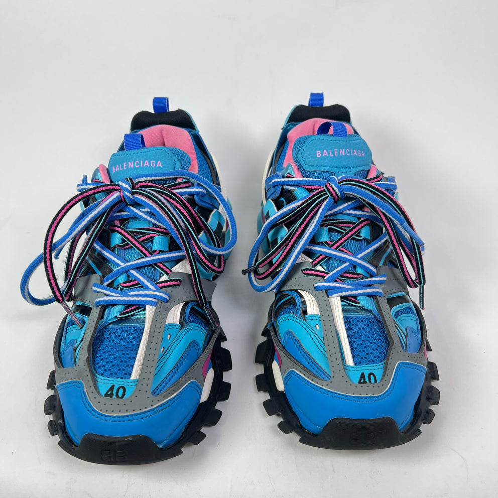 Balenciaga Blue/Pink Track Sneaker