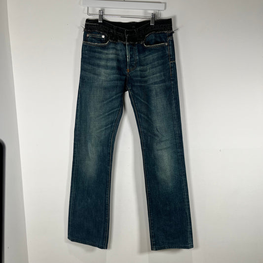 Dior AW06 'Cummerbund' Denim Size 29