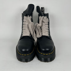 Rick Owens x Doc Martens Jumbo Lace Quad Sole Black Boot Size 9.5