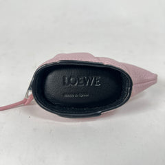 Loewe Pink Calfskin Mouse Charm Coin Purse