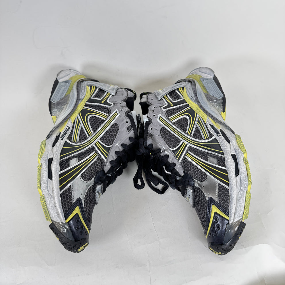 Balenciaga Grey/Yellow Runner Size 42