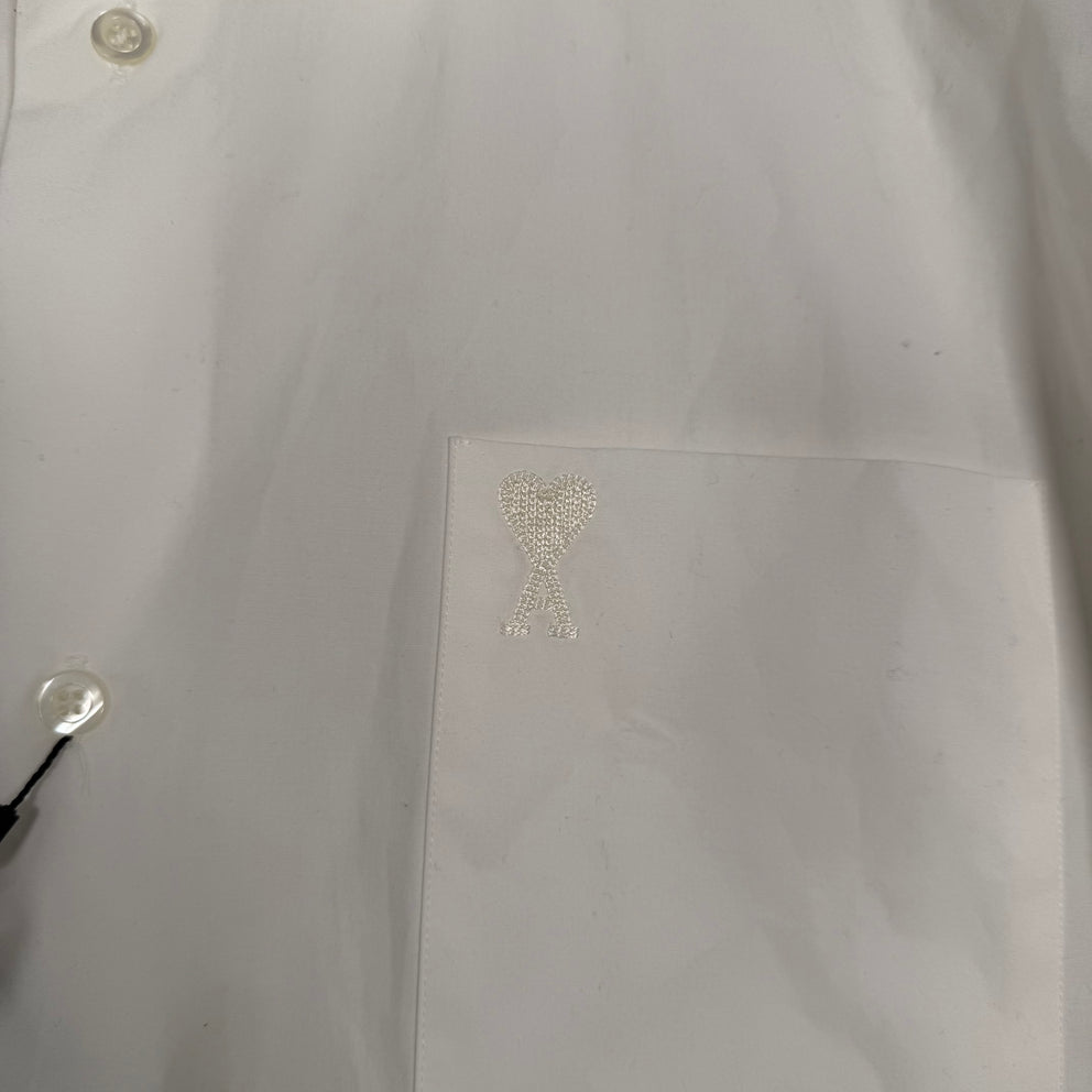 Ami White Button Up Shirt Size XL