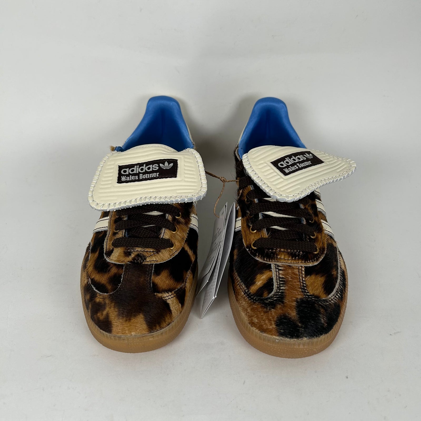 Adidas x Wales Bonner Leopard Ponyhair Samba Sneaker Size 10.5