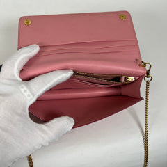 Prada Vitello Saffiano Neutral Pink