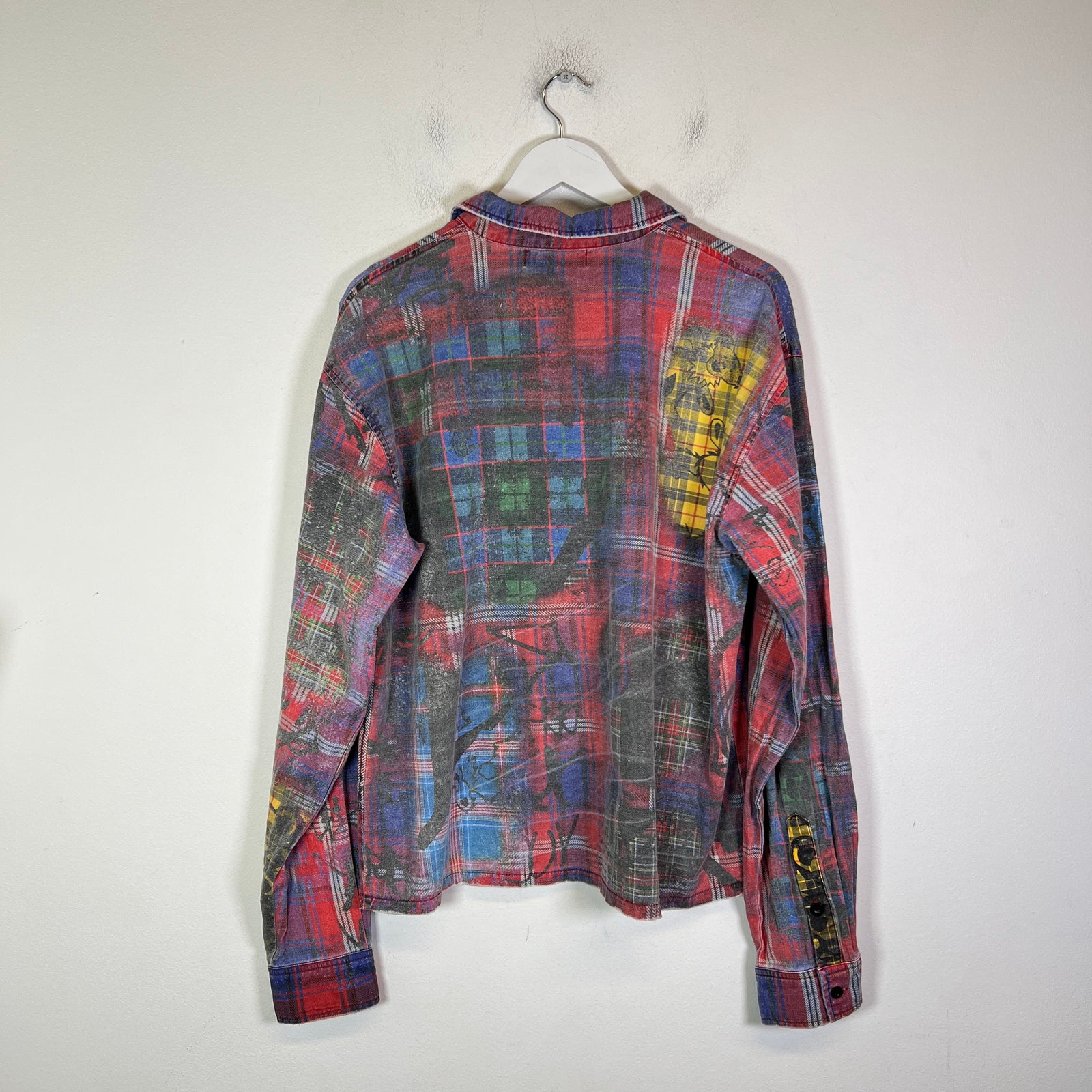 Vale Forever Graffiti Flannel Shirt