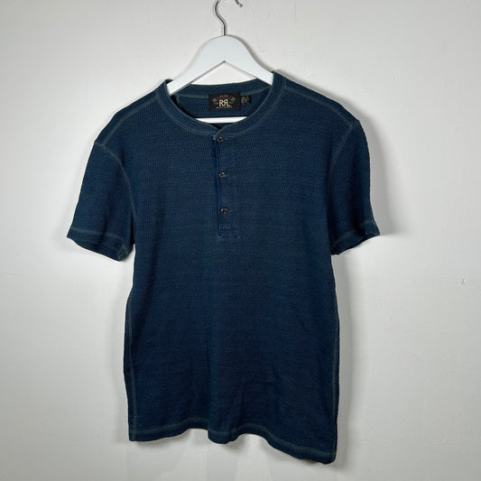 RRL Navy Thermal Shirt Size M