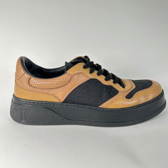 Gucci GG Embossed Camel Low Top Size 11