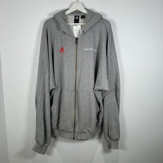 Gosha x Adidas Grey Oversized Hoodie Size M