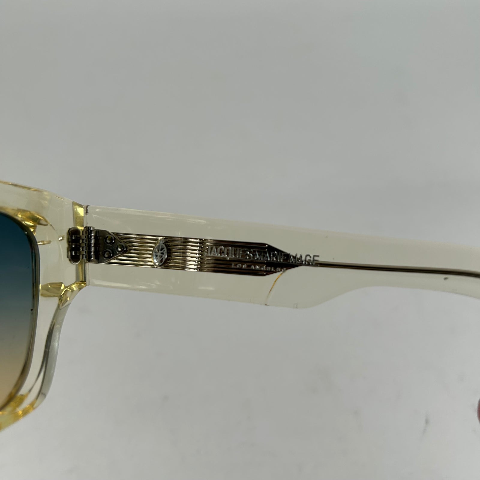 Jacques Marie Mage Clear 'Enzo' Sunglasses