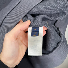 Louis Vuitton Grey Monogram Zip-Up Jacket Size XL