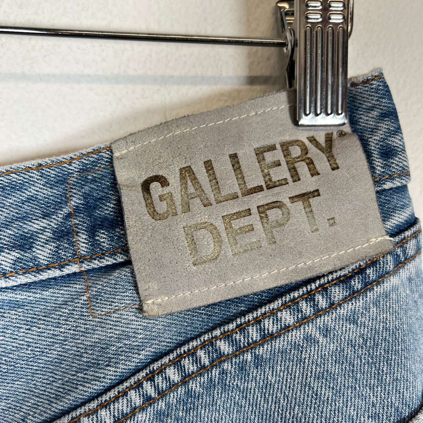 Gallery Dept Lightwash 5001 Paint Jeans Size 32