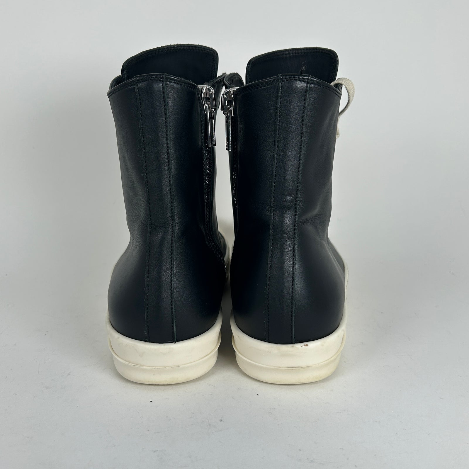 Rick Owens Mainline Leather Hightop Ramones
