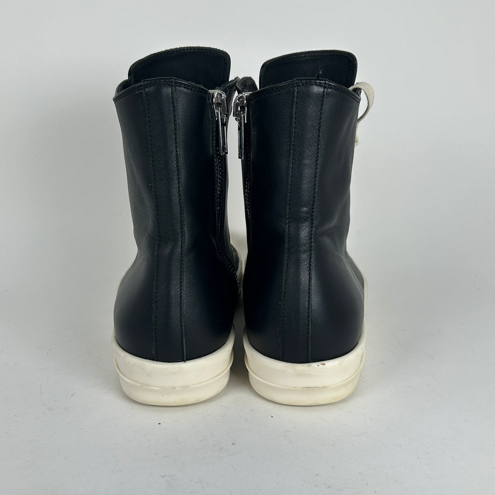 Rick Owens Mainline Leather Hightop Ramones