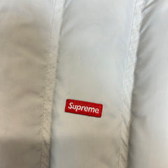 Supreme Blue/Grey Reversible Puffer Size L