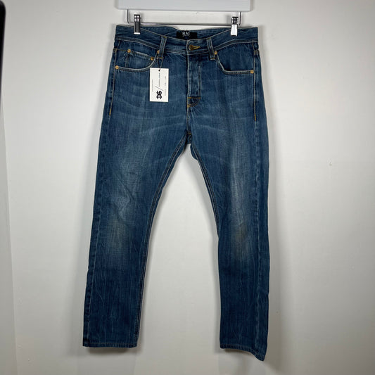 Raf Simons Blue Slim Denim Size 30