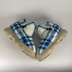 Burberry Check Pillow Puffer Boots Size 10