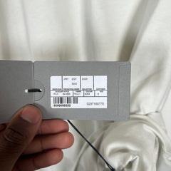 Balenciaga White Campaign Logo T-Shirt Size S