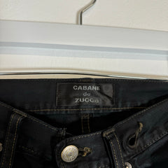 Cabane De Zucca Flare J Button Jeans Size 32