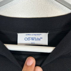 Off-White Black Skate Embroidered Arrows Longsleeve Size L