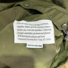 Engineered Garment Green Anorak Size M