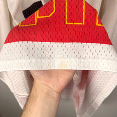 Martine Rose White Oversized Football Jersey  Size S