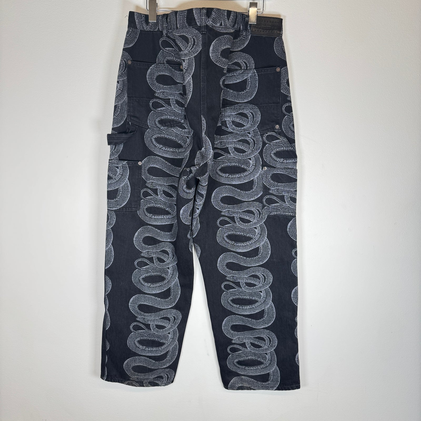 Supreme x Hysteric Glamour Black Carpenter Pants Size 36