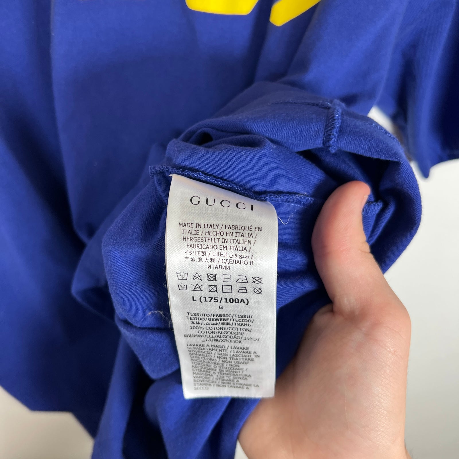 Gucci Interlocked G's T-Shirt Size L