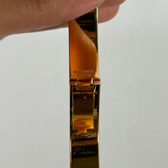 Hermes Jaune Poussin H Clic Enamel Bracelet