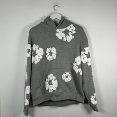 Denim Tears Gray Wreath Hoodie Size L