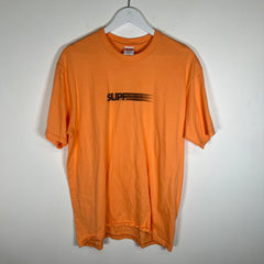 Supreme Motion Orange T-Shirt Size L