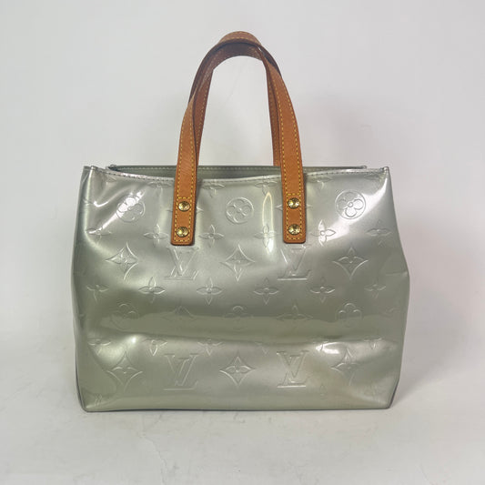 Louis Vuitton Blue Lavender Monogram Vernis Reade PM Handbag