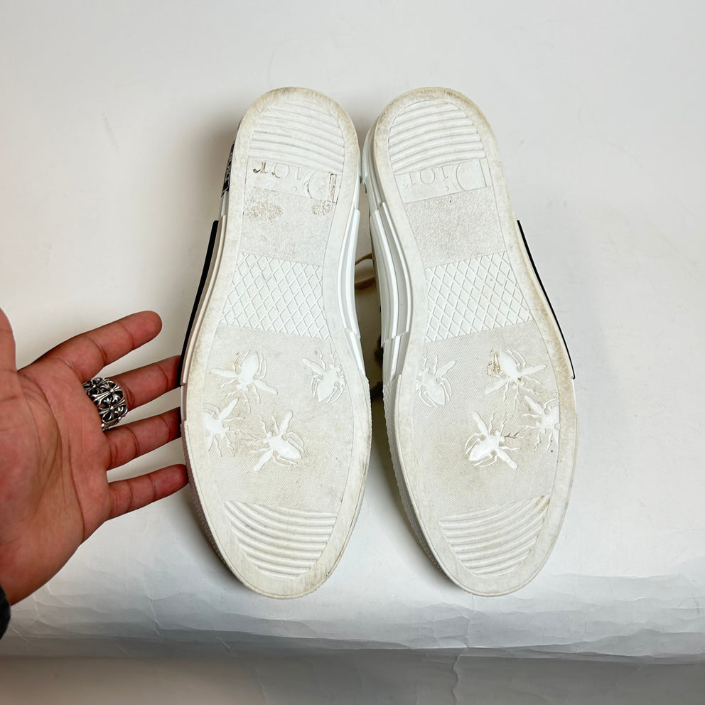 Dior B23 White 'AsteroDior' High Top Sneaker Size 44