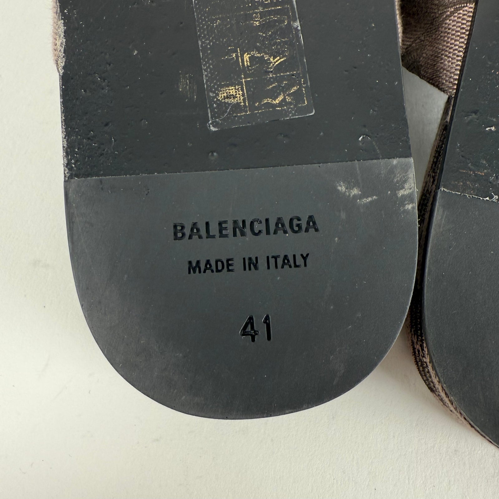 Balenciaga Cosy BB Jacquard Mule