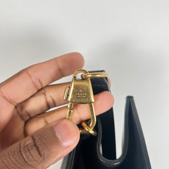Gucci Black Diana Bamboo Handle Leather Tote Bag