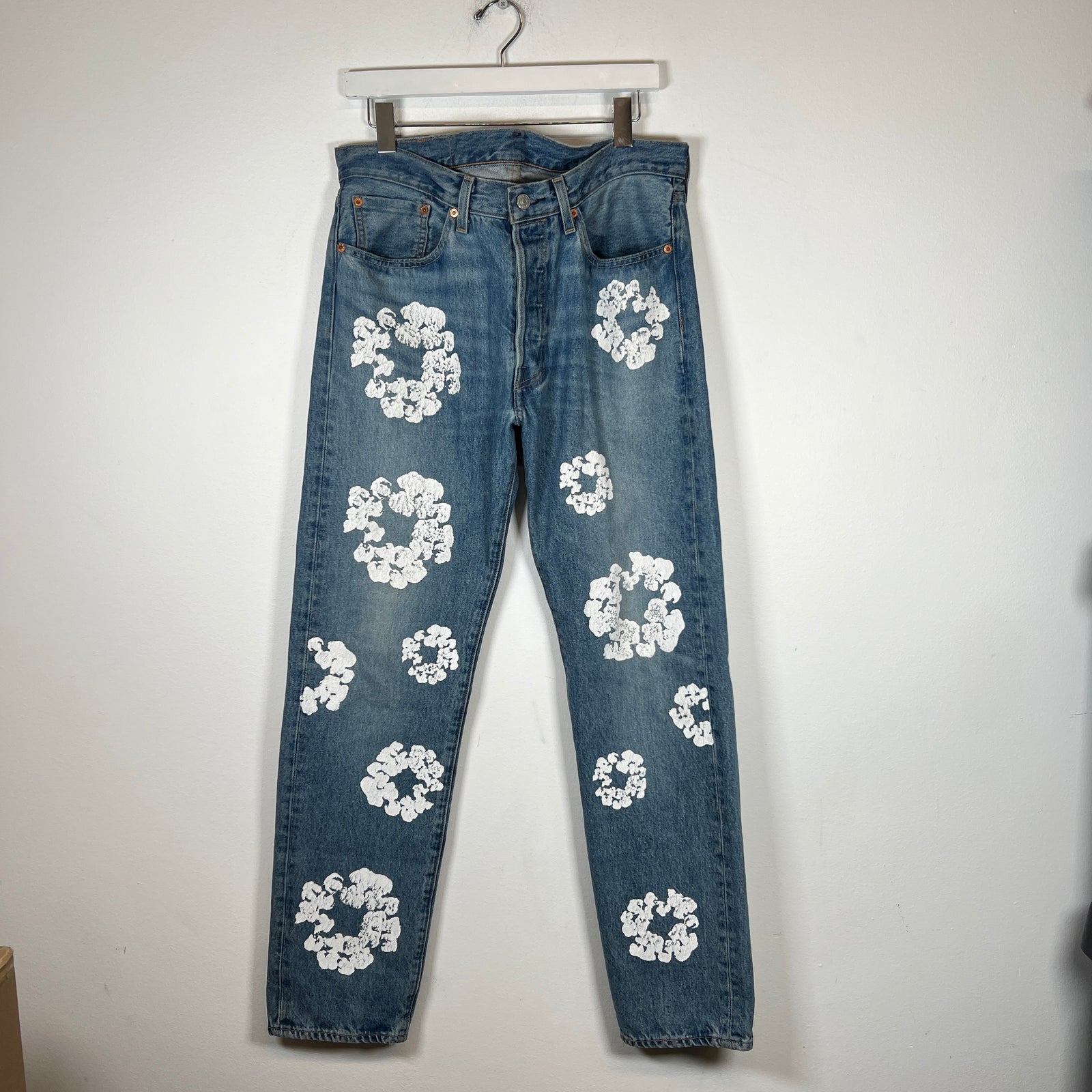 Denim Tears Lightwash Wreath Jeans Size 32
