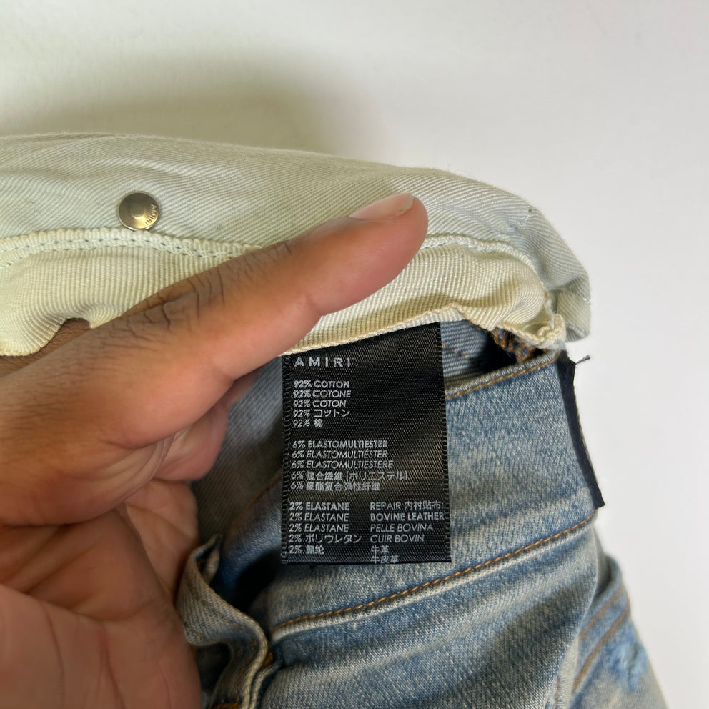 Amiri Chinese New Year Thrasher Jeans